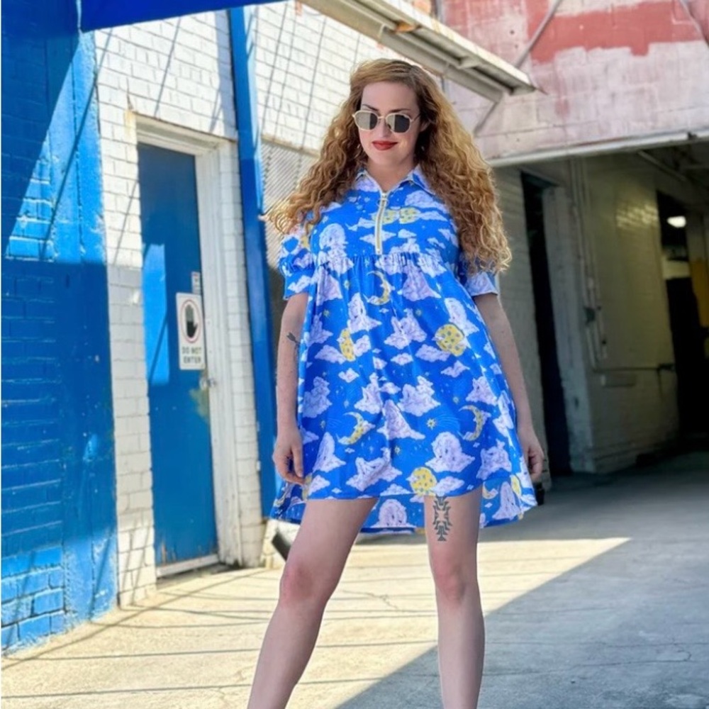 Nooworks dress. New with tags cloud people babydoll dress in 4X